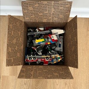 LEGO Bulk Lot Random Bricks Parts Wheels Tires Mixed Lot